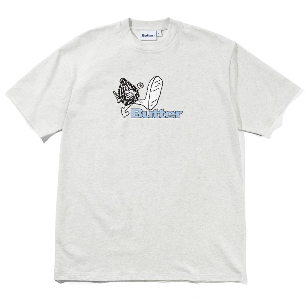 Butter Goods Steppin' Logo Tee Ash