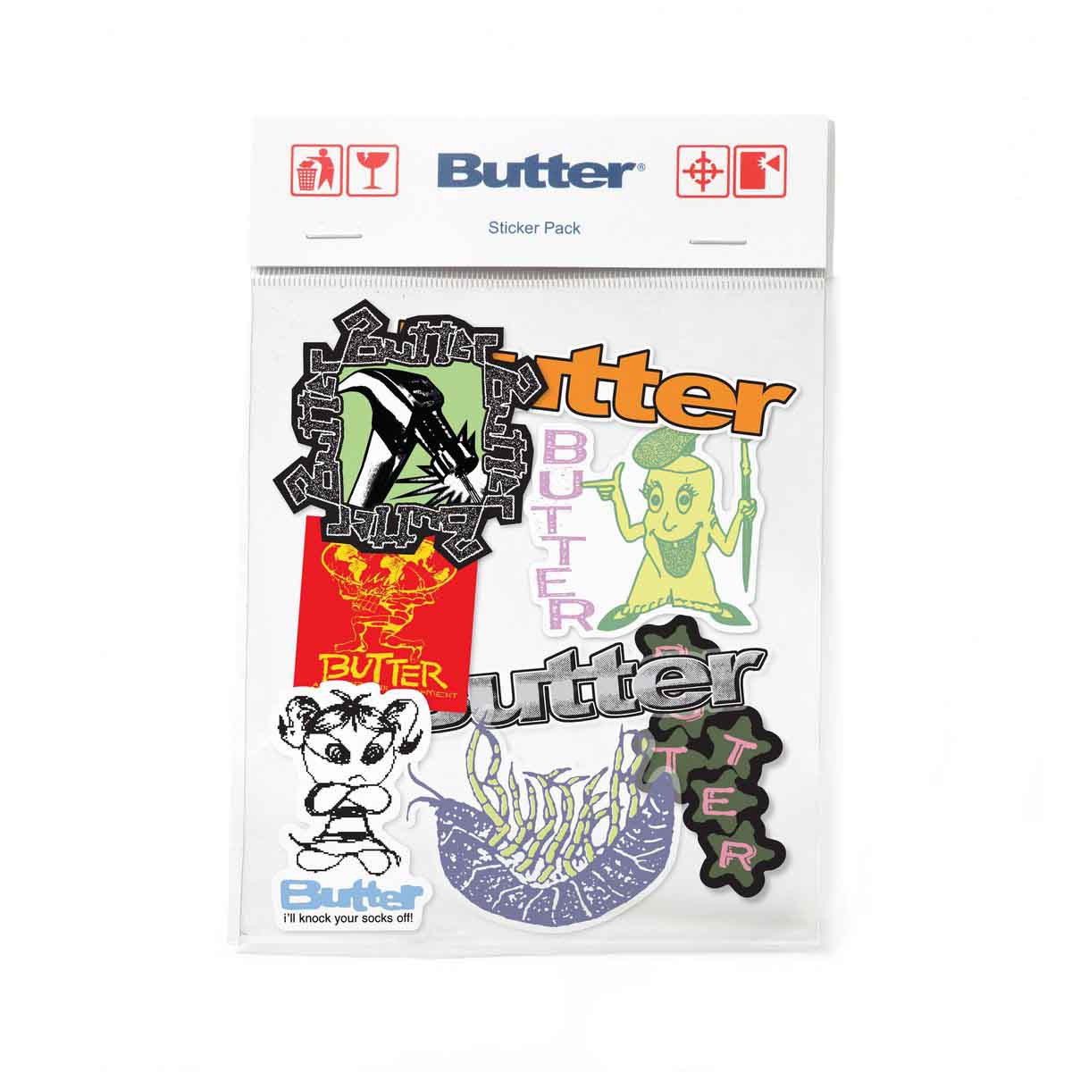Butter Goods Q226 Sticker Pack