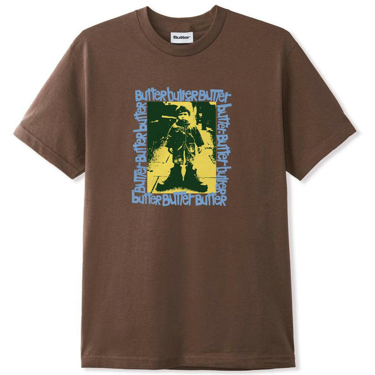 Butter Goods - Stolen Boots Tee Brown.