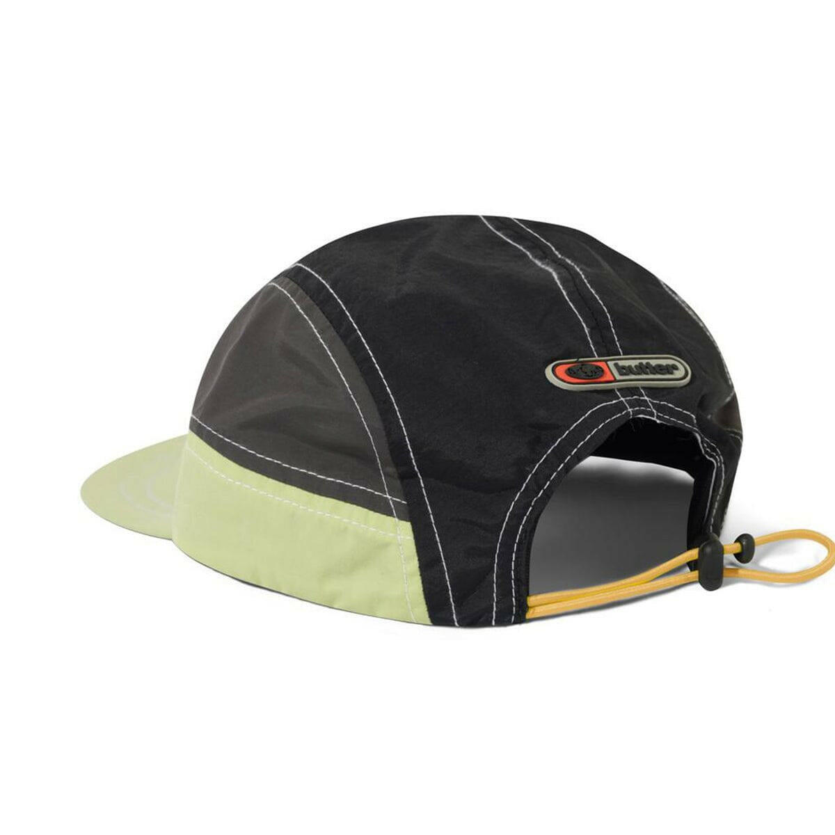 Butter Goods - Stream 4 Panel Cap Black/Pistachio.