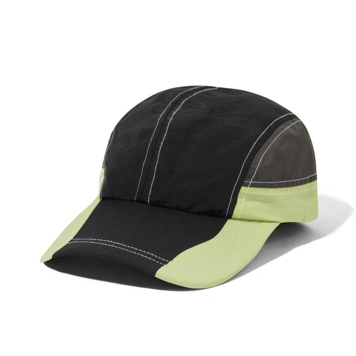 Butter Goods - Stream 4 Panel Cap Black/Pistachio.