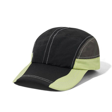 Butter Goods - Stream 4 Panel Cap Black/Pistachio.