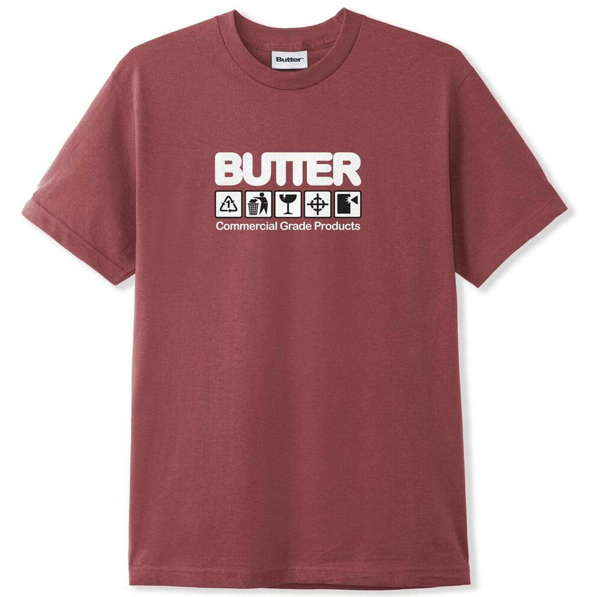 Butter Goods - Symbols Tee Rhubarb.