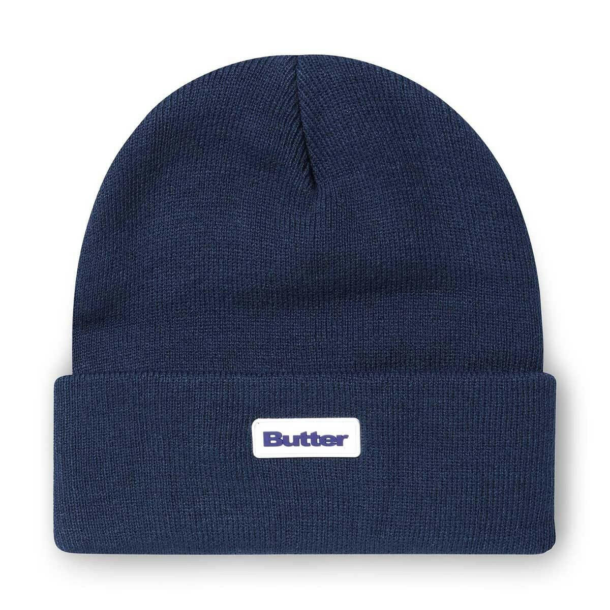 Butter Goods - Tall Cuff Beanie Navy.