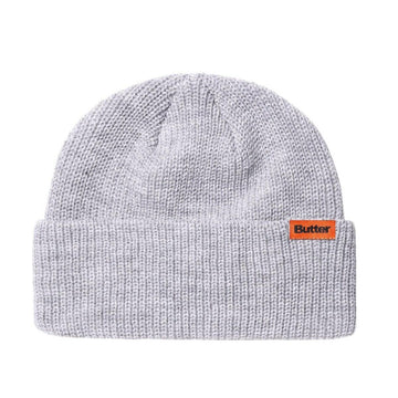 Butter Goods - Tall Wharfie Beanie Ash Grey.
