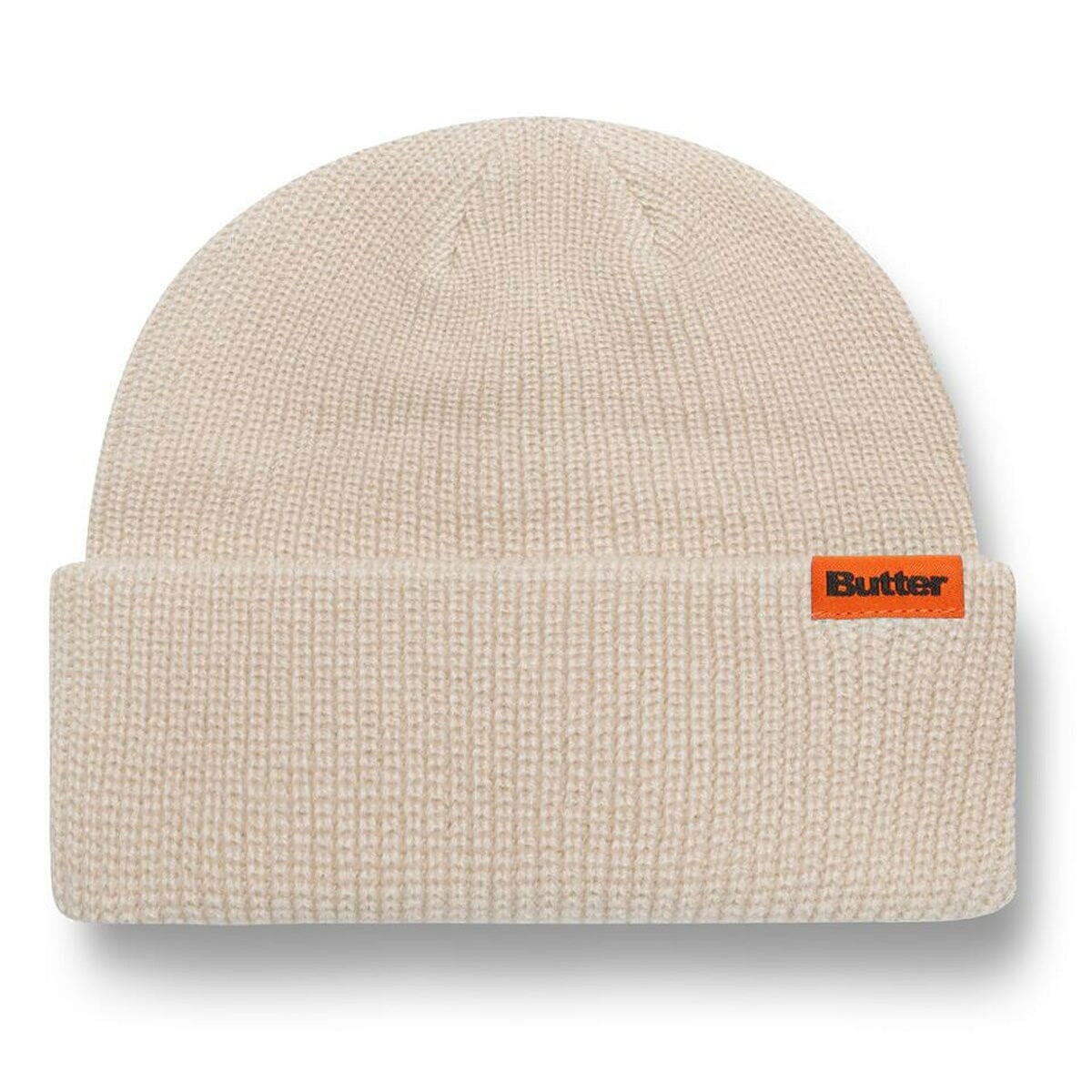 Butter Goods - Tall Wharfie Beanie Tan.
