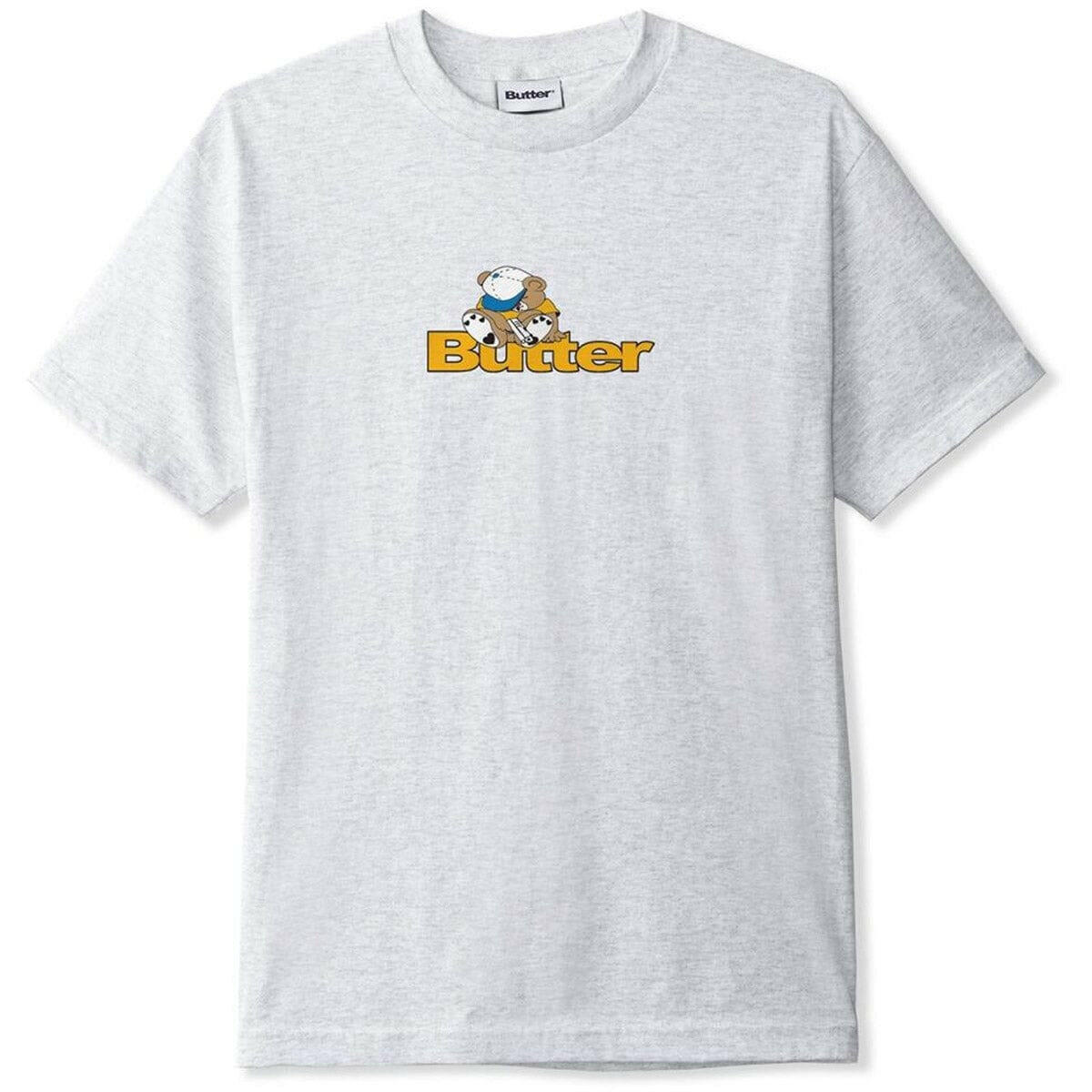 Butter Goods - Teddy Logo Tee Ash.