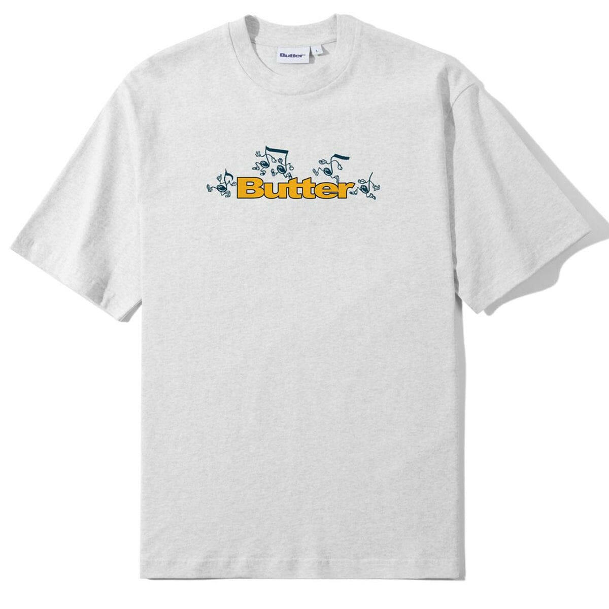 【BUTTER GOODS】 Tempo Logo Tee, Navy Butter Goods - T-Shirt Logo Tee Navy - OCD Skate Shop
