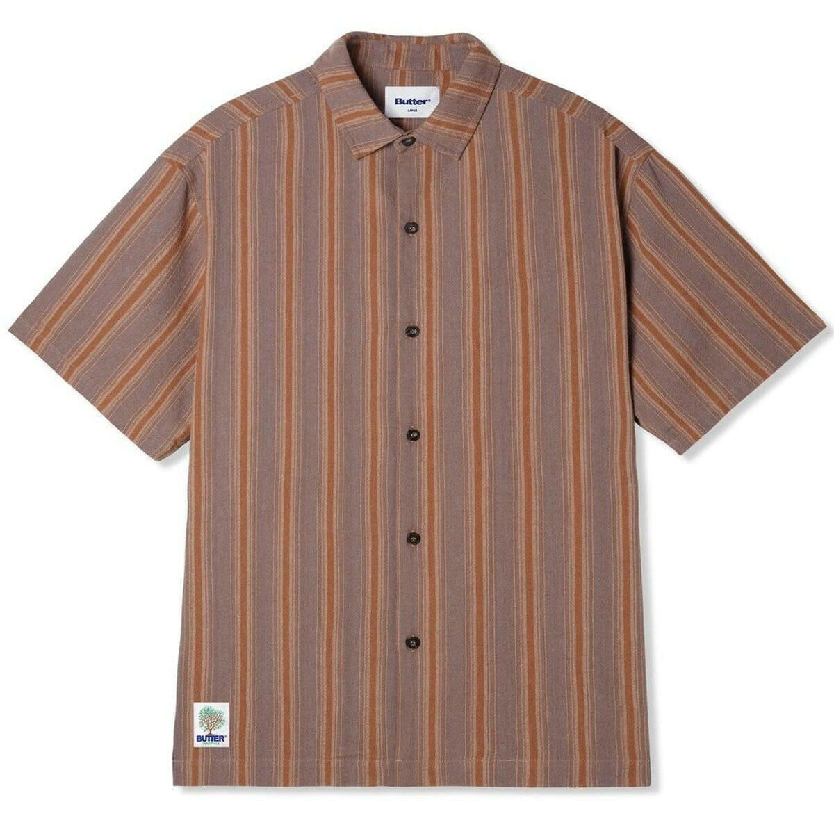 Butter Goods - Terrace Shirt Terracotta/Steel.