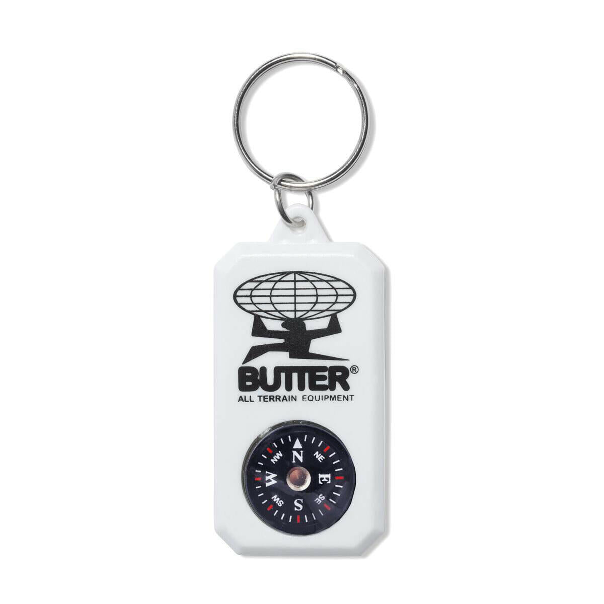 Butter Goods - Terrain Compass Key Chain.