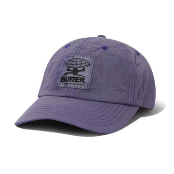 Butter Goods Terrain Fine Mesh 6 Panel Cap Grape Front
