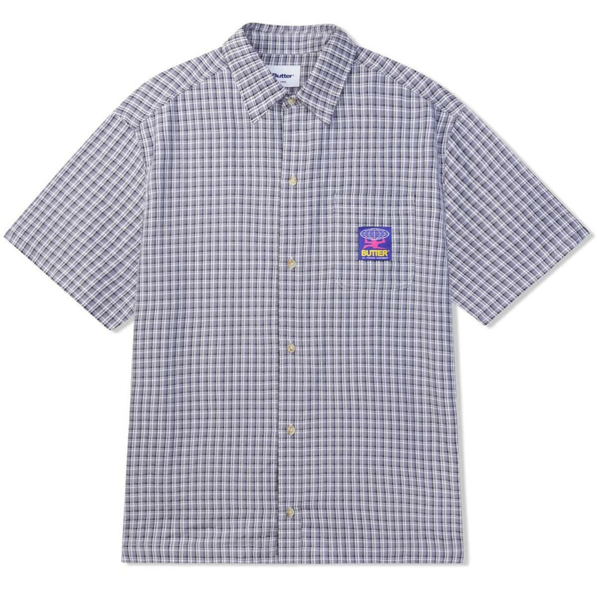 Butter Goods - Terrain Shirt Stone/Black.