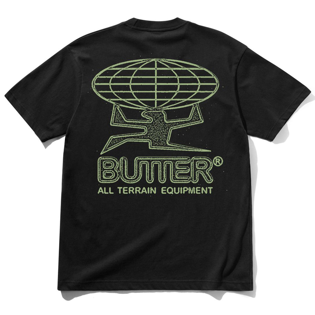 Butter Goods Terrain Tee Black Back