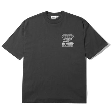 Butter Goods - Terrain Tee Washed Black.