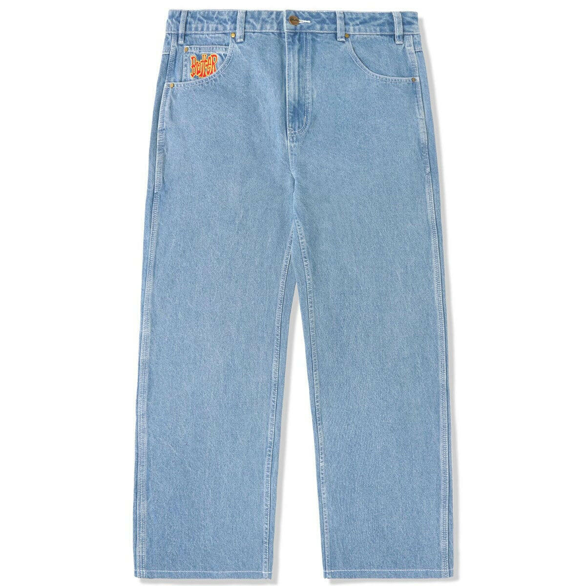 Butter Goods - Tour Denim Jeans Washed Indigo.