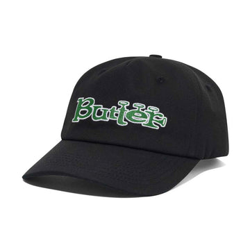Butter Goods Trumpet 5 Panel Cap Black Front