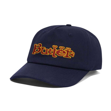 Butter Goods Trumpet 5 Panel Cap Navy Front