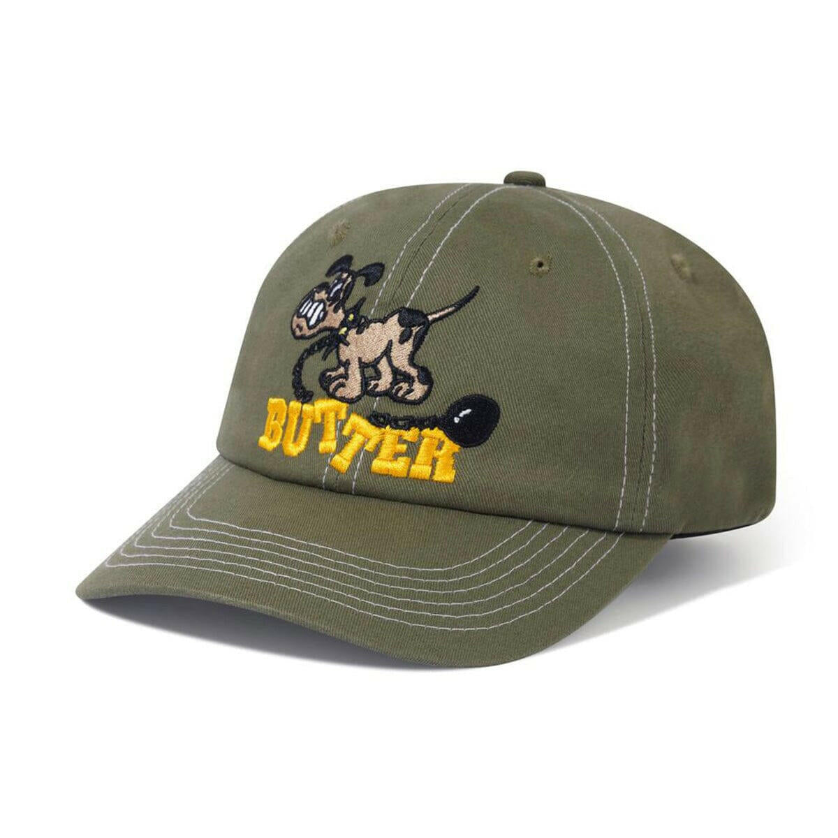 Butter Goods - Unleash 6 Panel Cap Army.