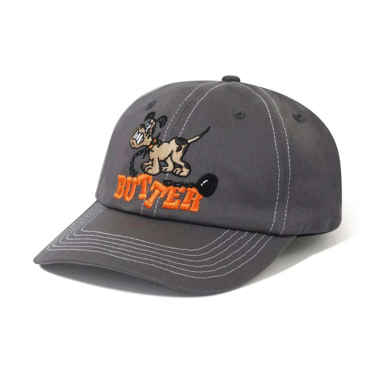 Butter Goods - Unleash 6 Panel Cap Steel.
