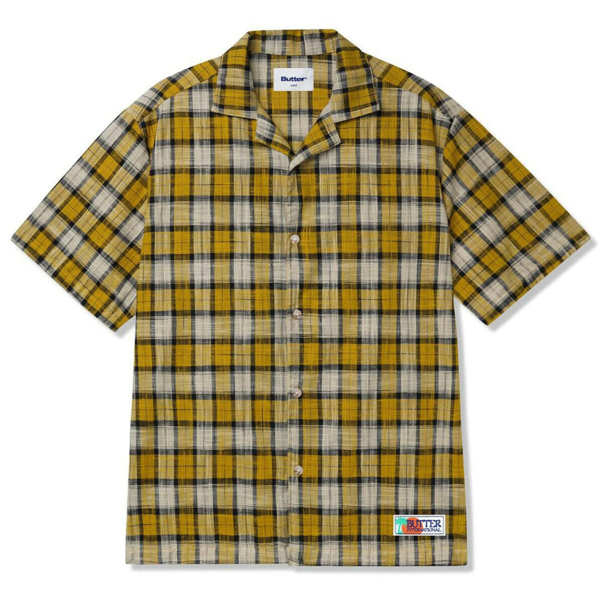 Butter Goods - Vacation S/S Shirt Mustard.