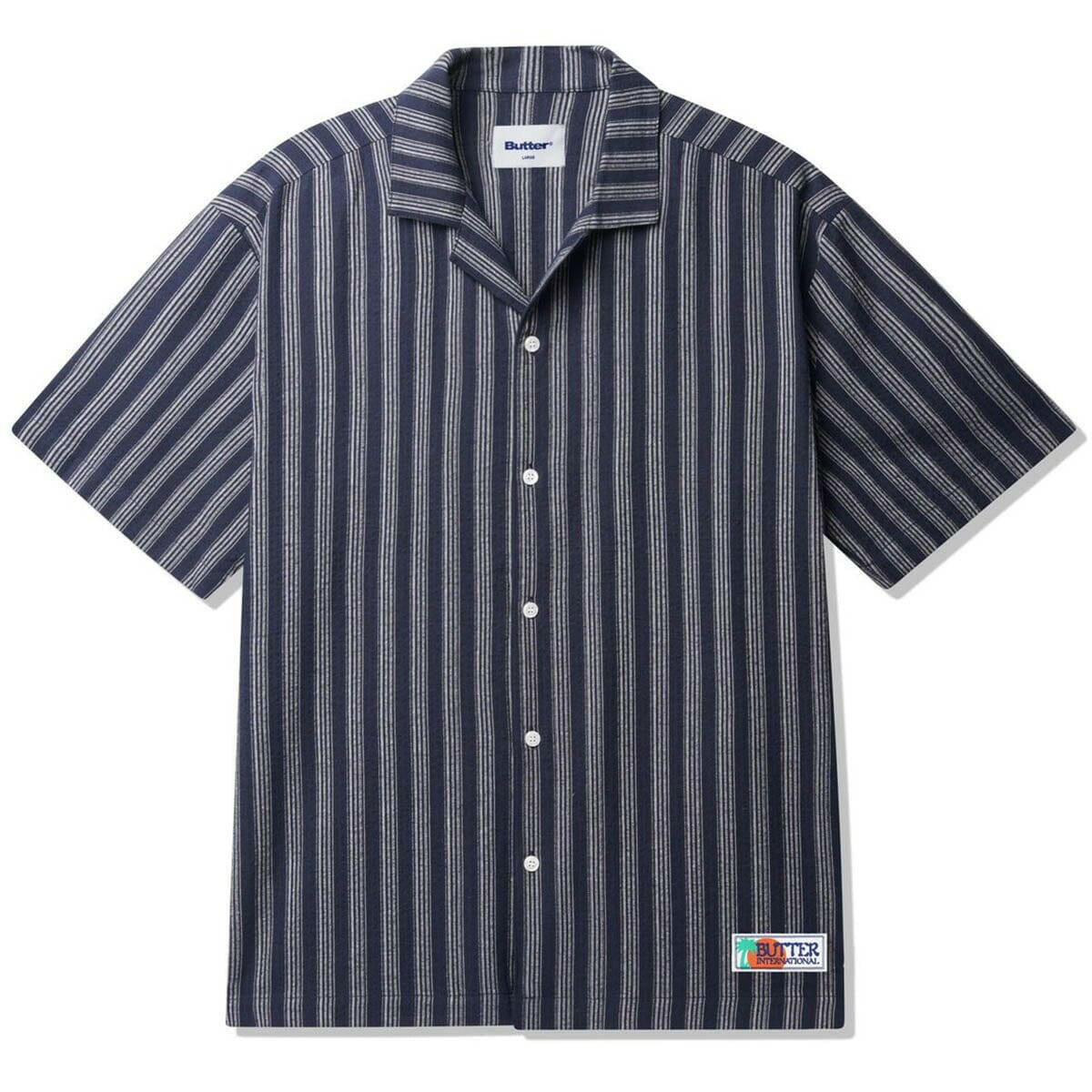 Butter Goods - Vacation S/S Shirt Navy.