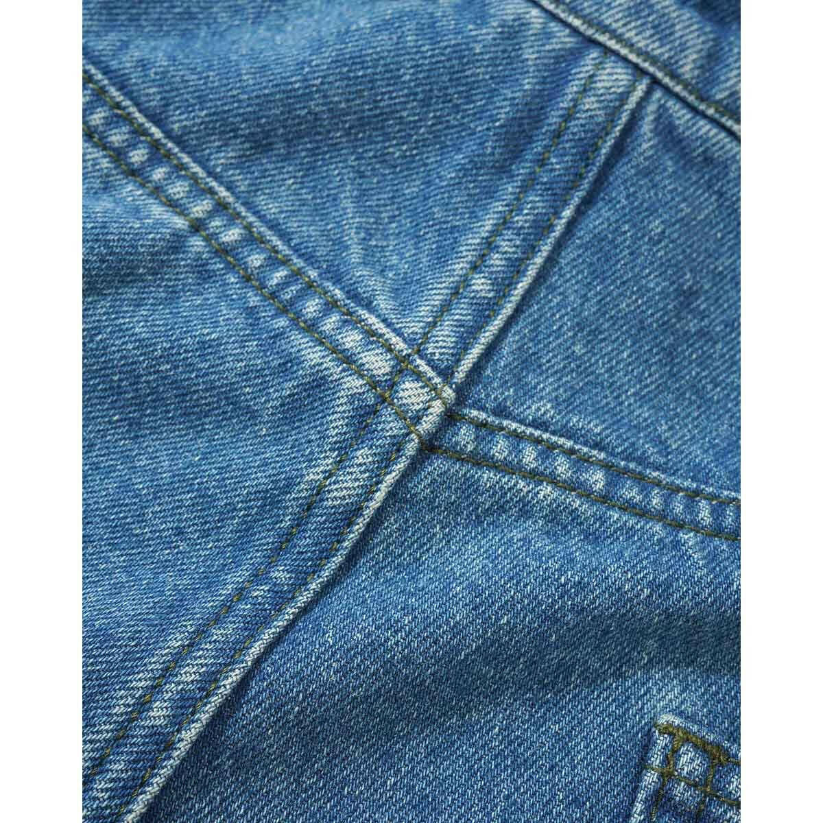 Butter Goods - Warped Denim Jeans Washed Mid Blue.