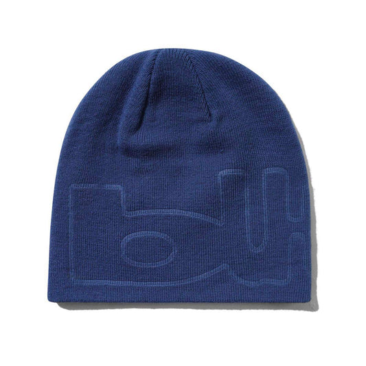 Butter Goods Warped Skully Beanie Marine Front