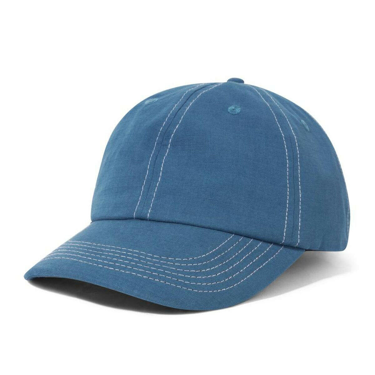 Butter Goods - Washed Ripstop 6 Panel Cap Navy.