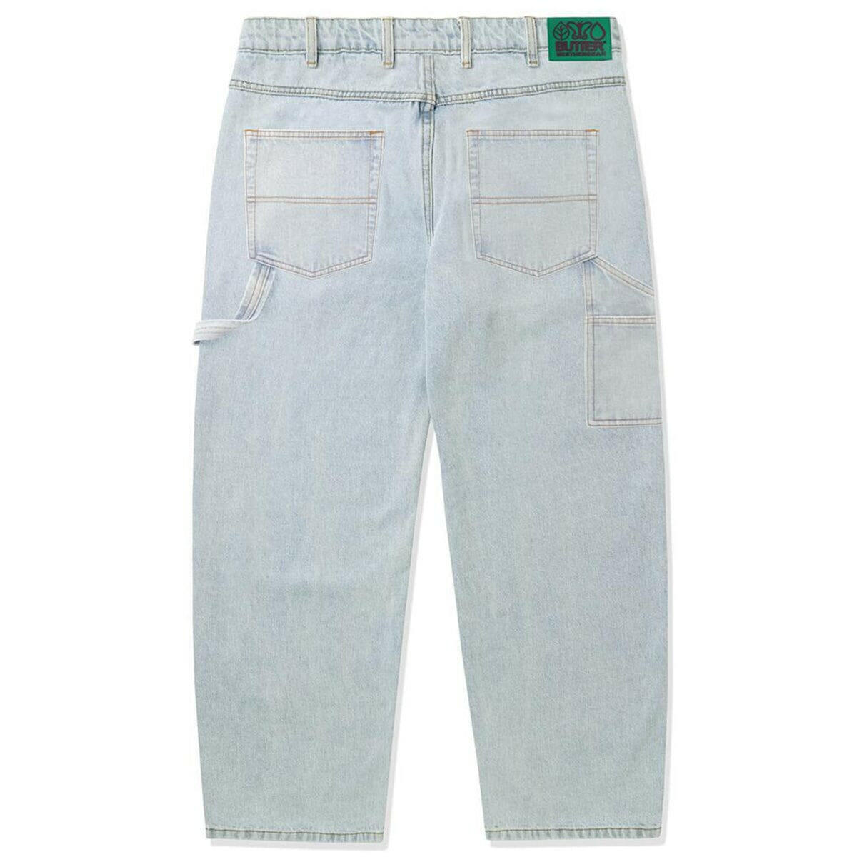 Butter Goods - Weathergear Denim Jeans Faded Light Wash.