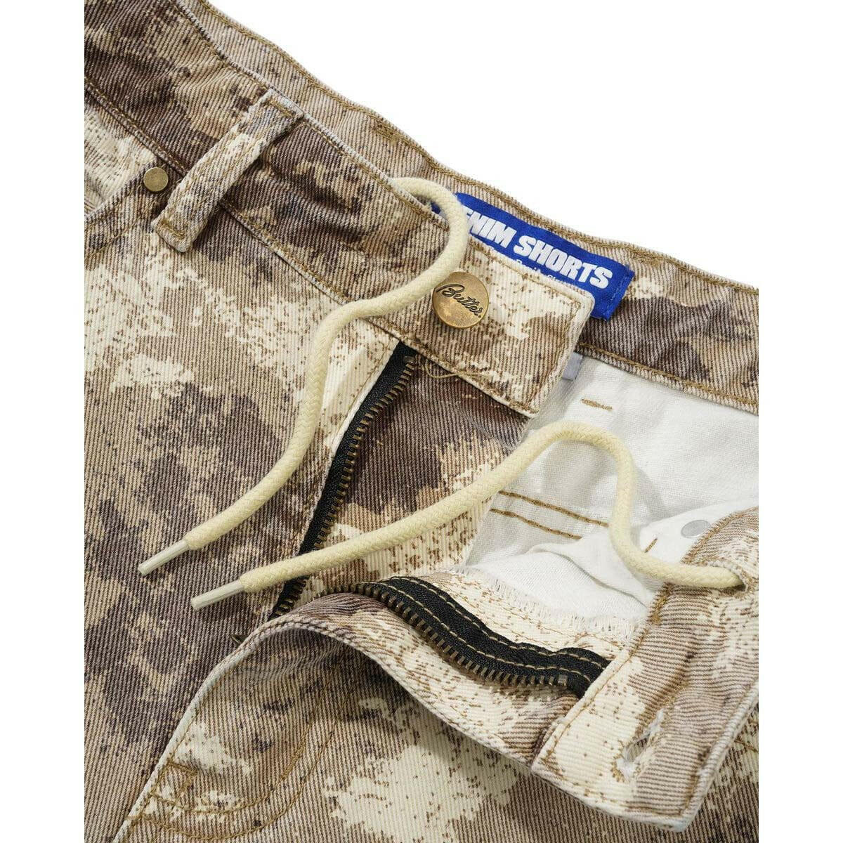 Butter Goods - Weathergear Denim Shorts Camo.