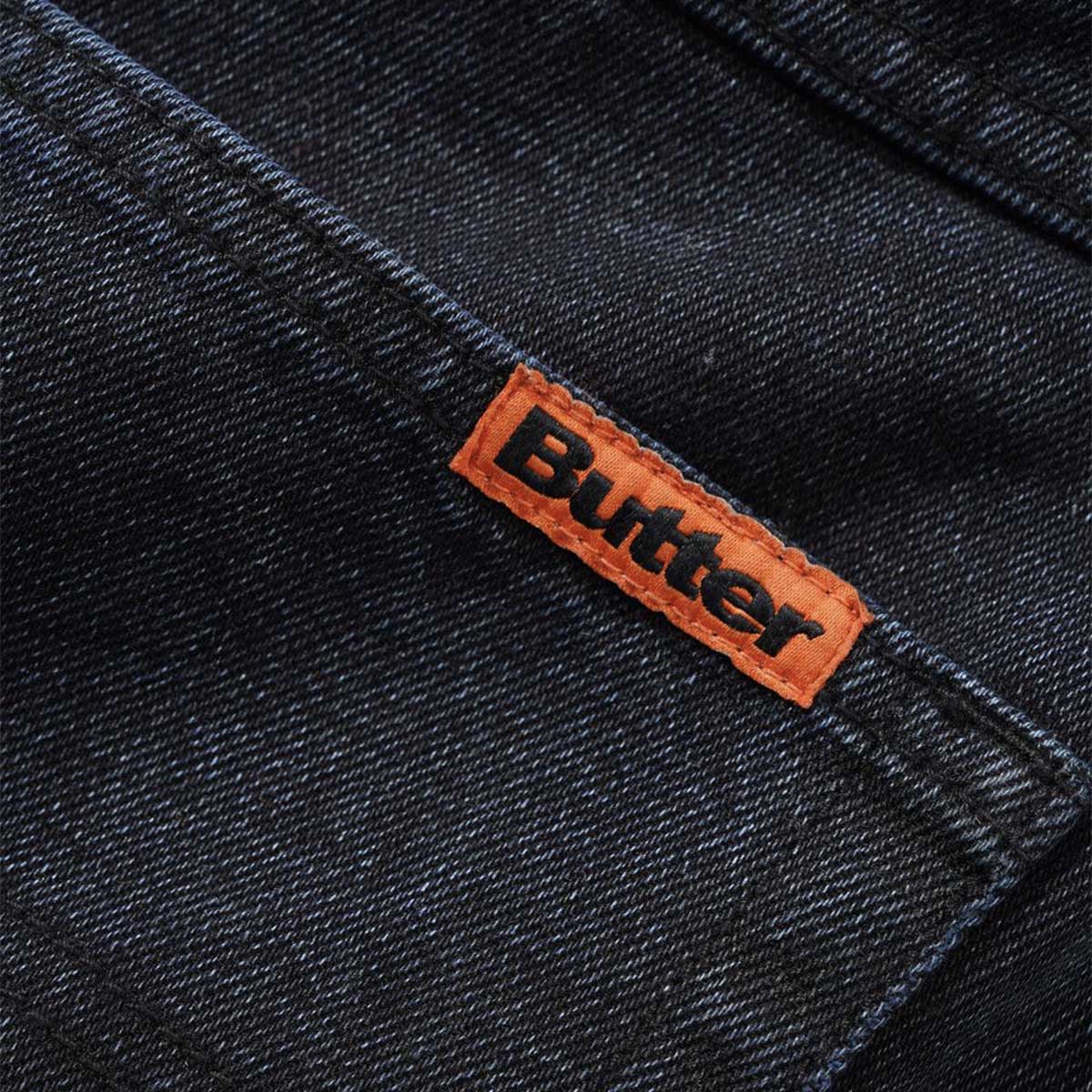 Butter Goods - Weathergear Denim Shorts Dark Navy Tint.
