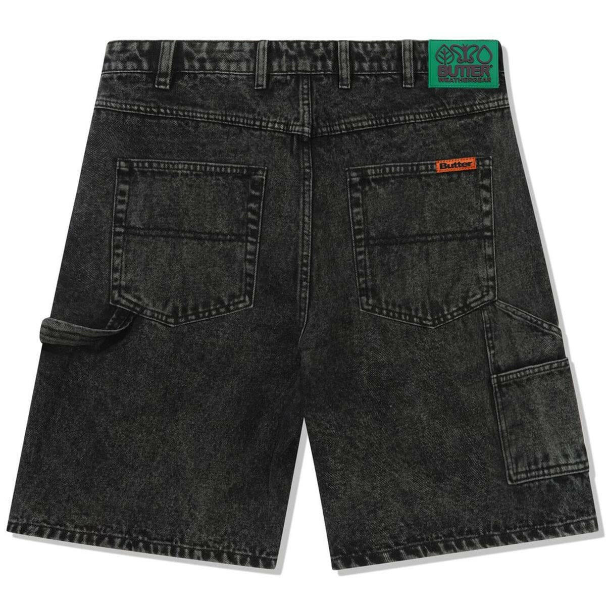 Butter Goods - Weathergear Denim Shorts Faded Black.