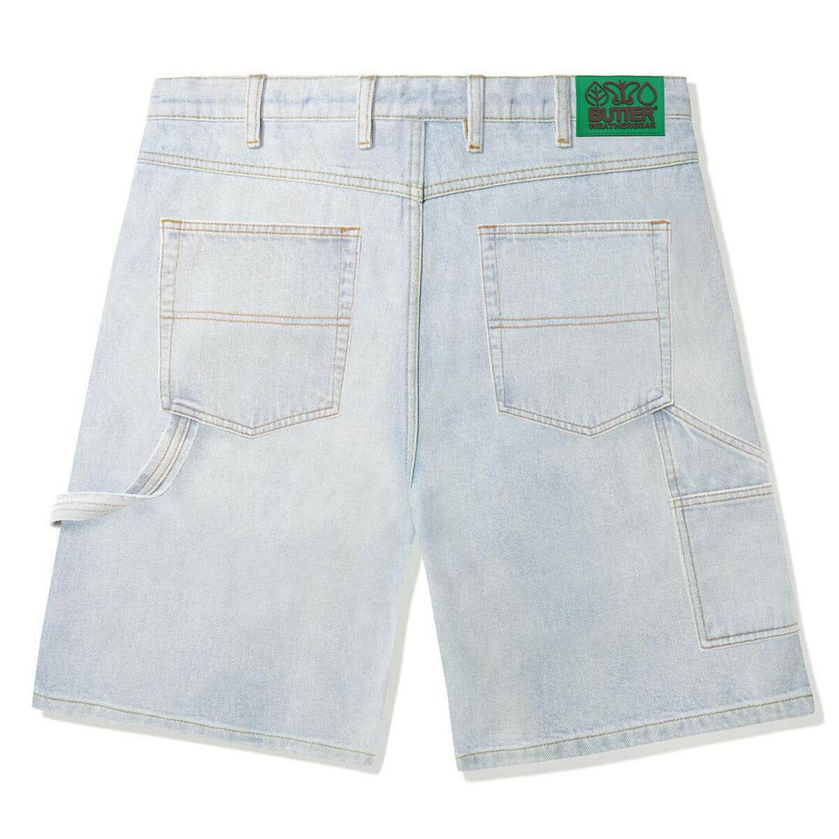 Butter Goods - Weathergear Denim Shorts Faded Light Wash.