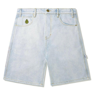 Butter Goods - Weathergear Denim Shorts Faded Light Wash.