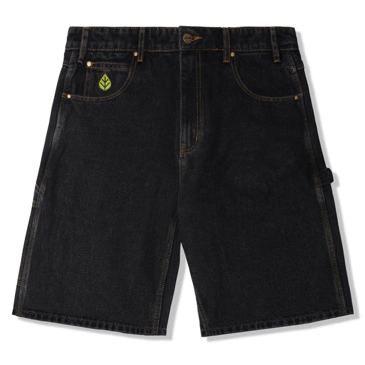Butter Goods - Weathergear Denim Shorts Washed Black.