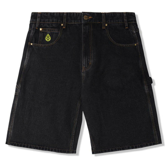 Butter Goods - Weathergear Denim Shorts Washed Black.