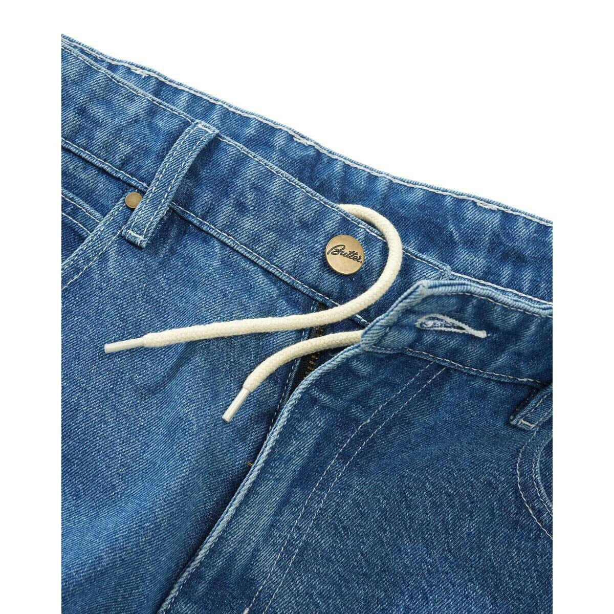 Butter Goods - Weathergear Heavy Weight Denim Jeans Mid Blue.