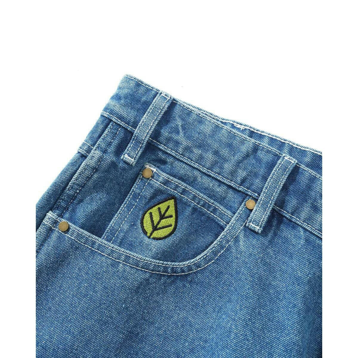 Butter Goods - Weathergear Heavy Weight Denim Jeans Mid Blue.