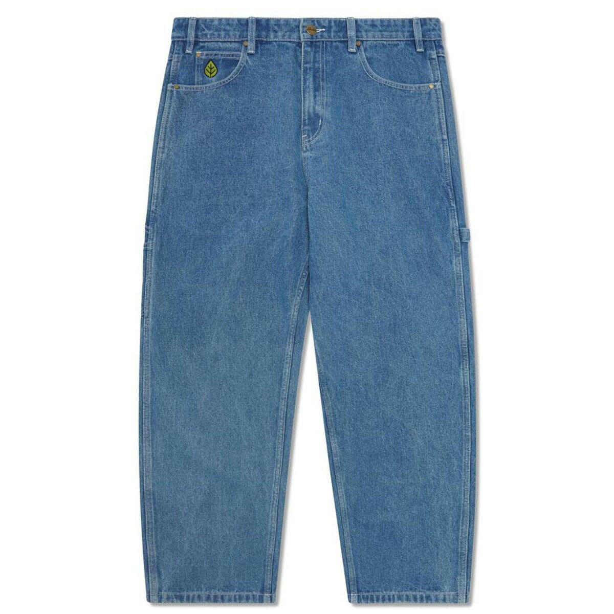 Butter Goods - Weathergear Heavy Weight Denim Jeans Mid Blue.