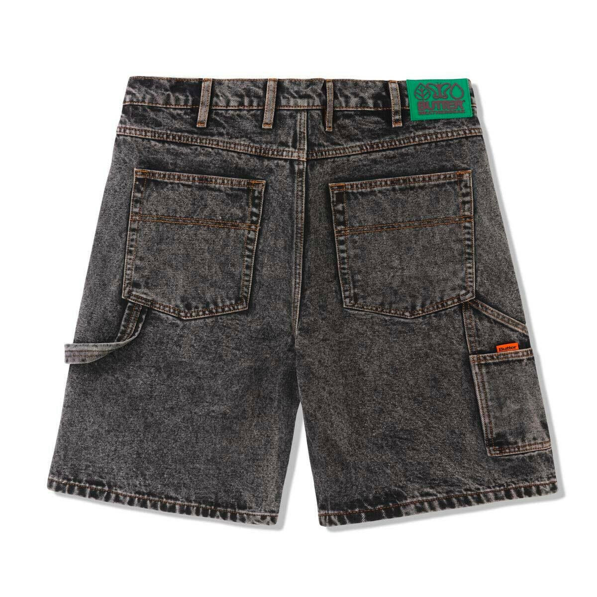 Butter Goods - Weathergear Heavy Weight Denim Shorts Gun Metal.