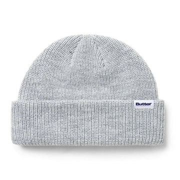 Butter Goods - Wharfie Beanie Ash Grey.