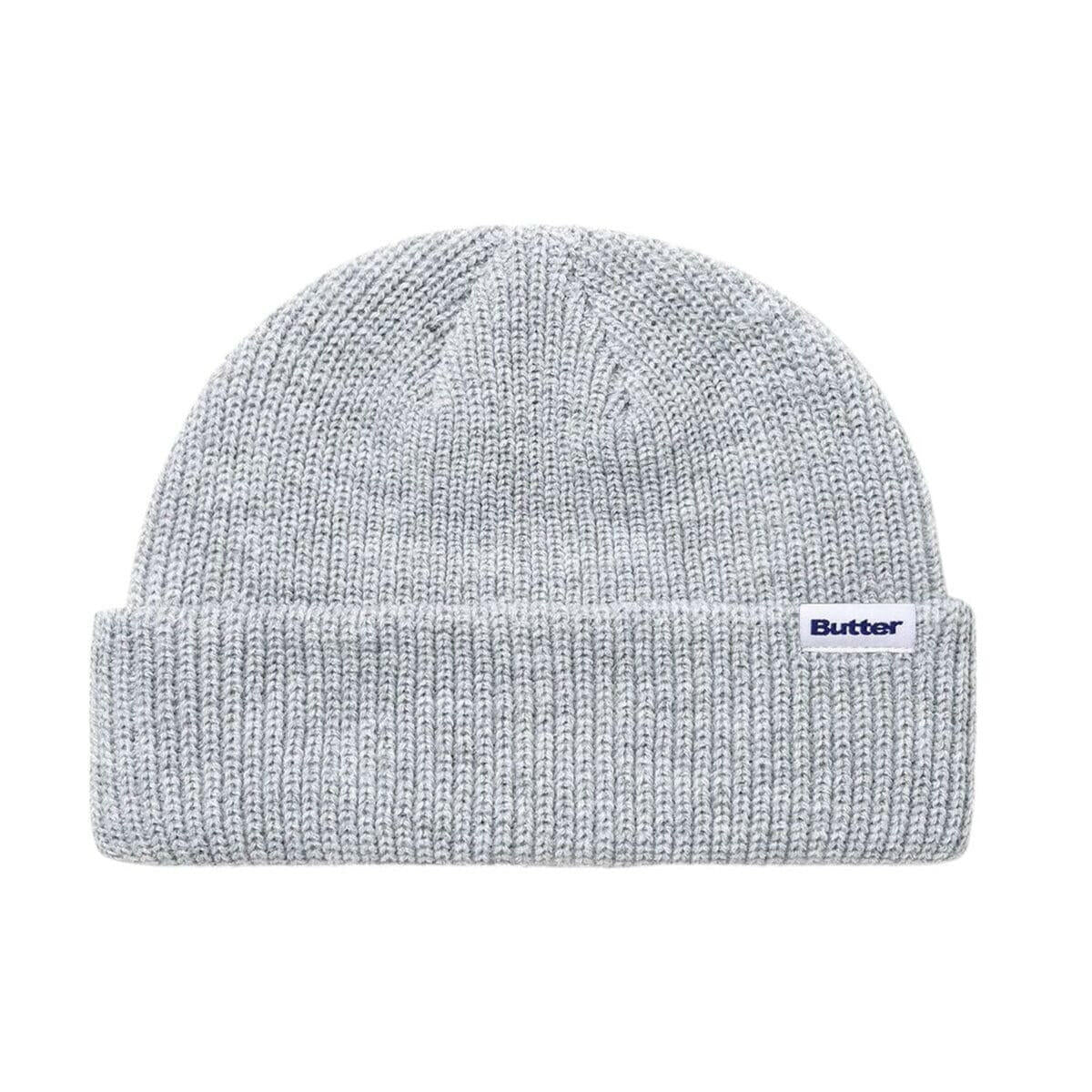 Butter Goods - Wharfie Beanie Ash Grey.