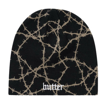Butter Goods - Wired Skully Beanie Black.