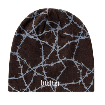 Butter Goods - Wired Skully Beanie Brown.