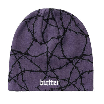 Butter Goods - Wired Skully Beanie Purple.