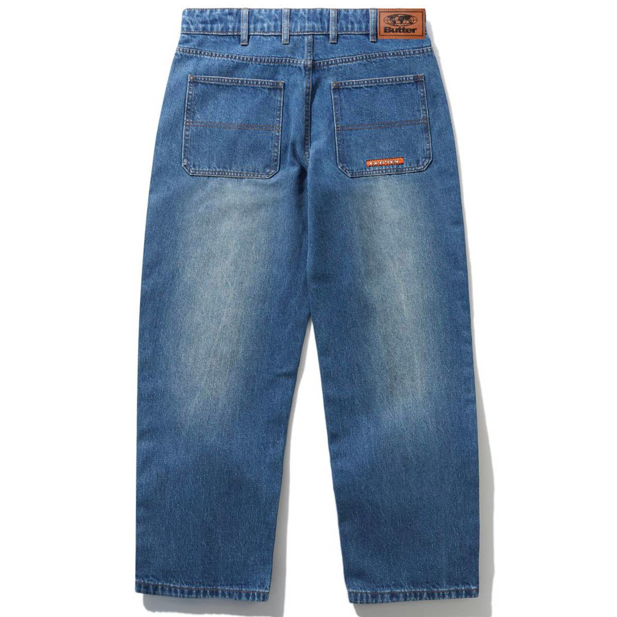 Butter Goods - Witness Denim Jeans Mid Indigo Slub.