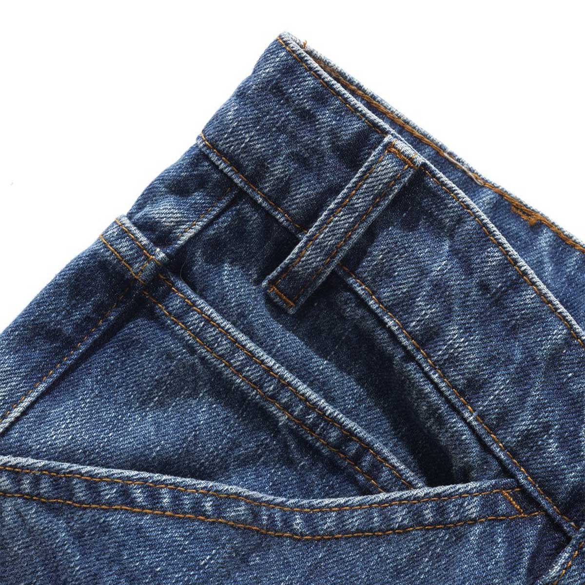 Butter Goods - Witness Denim Jeans Mid Indigo Slub.