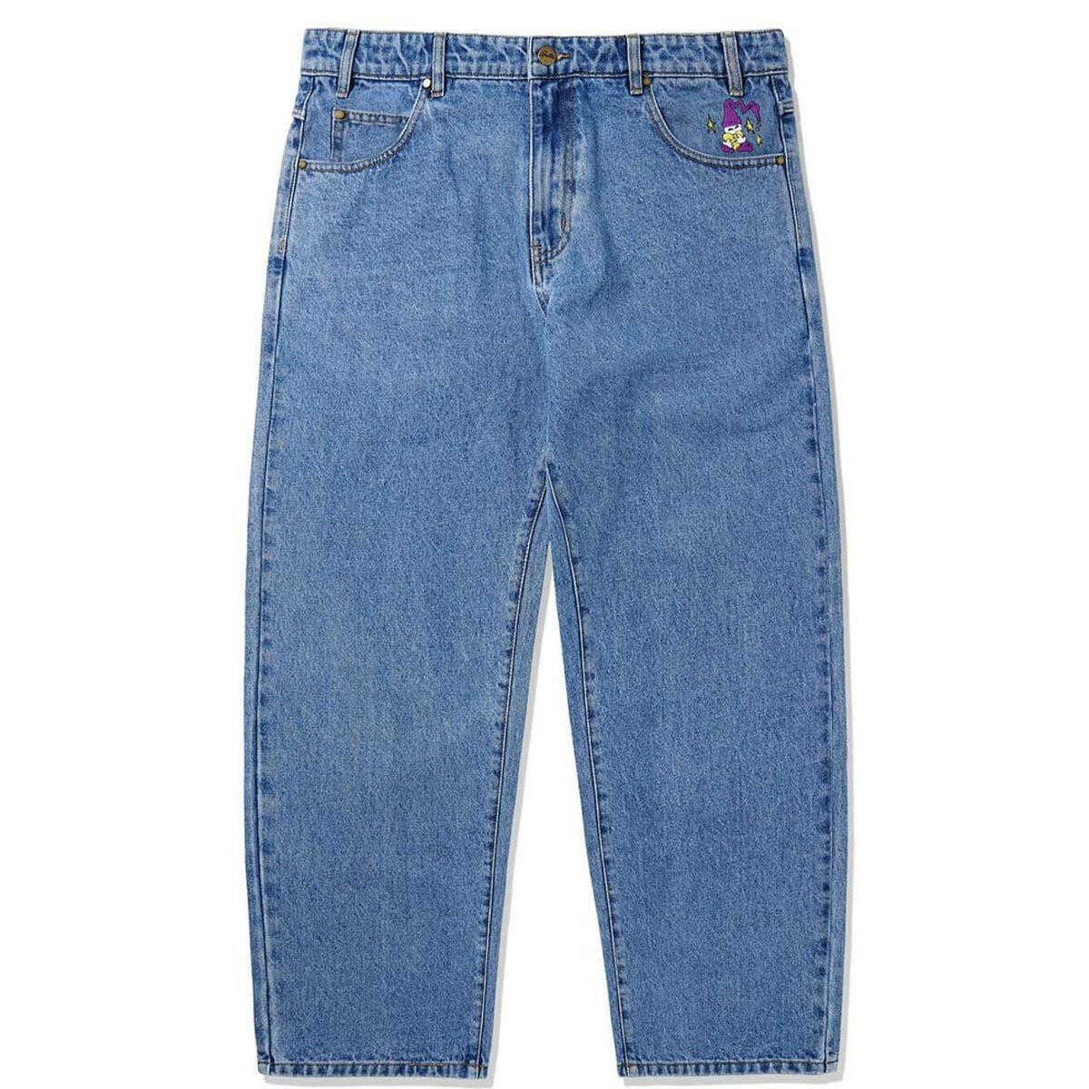 Butter Goods - Wizard Denim Jeans Washed Indigo.