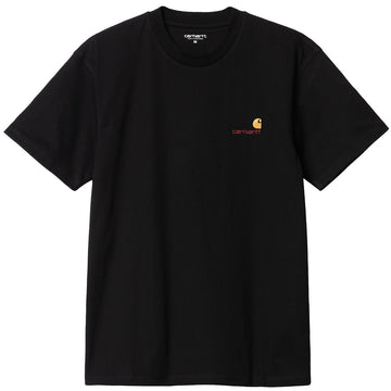 Carhartt WIP American Script Tee Black Front