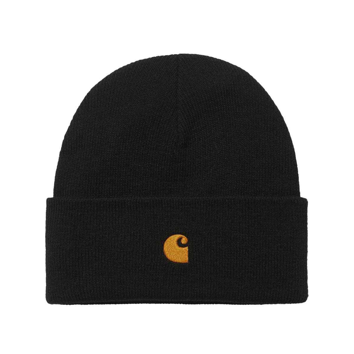 Carhartt WIP Chase Beanie Black/Gold